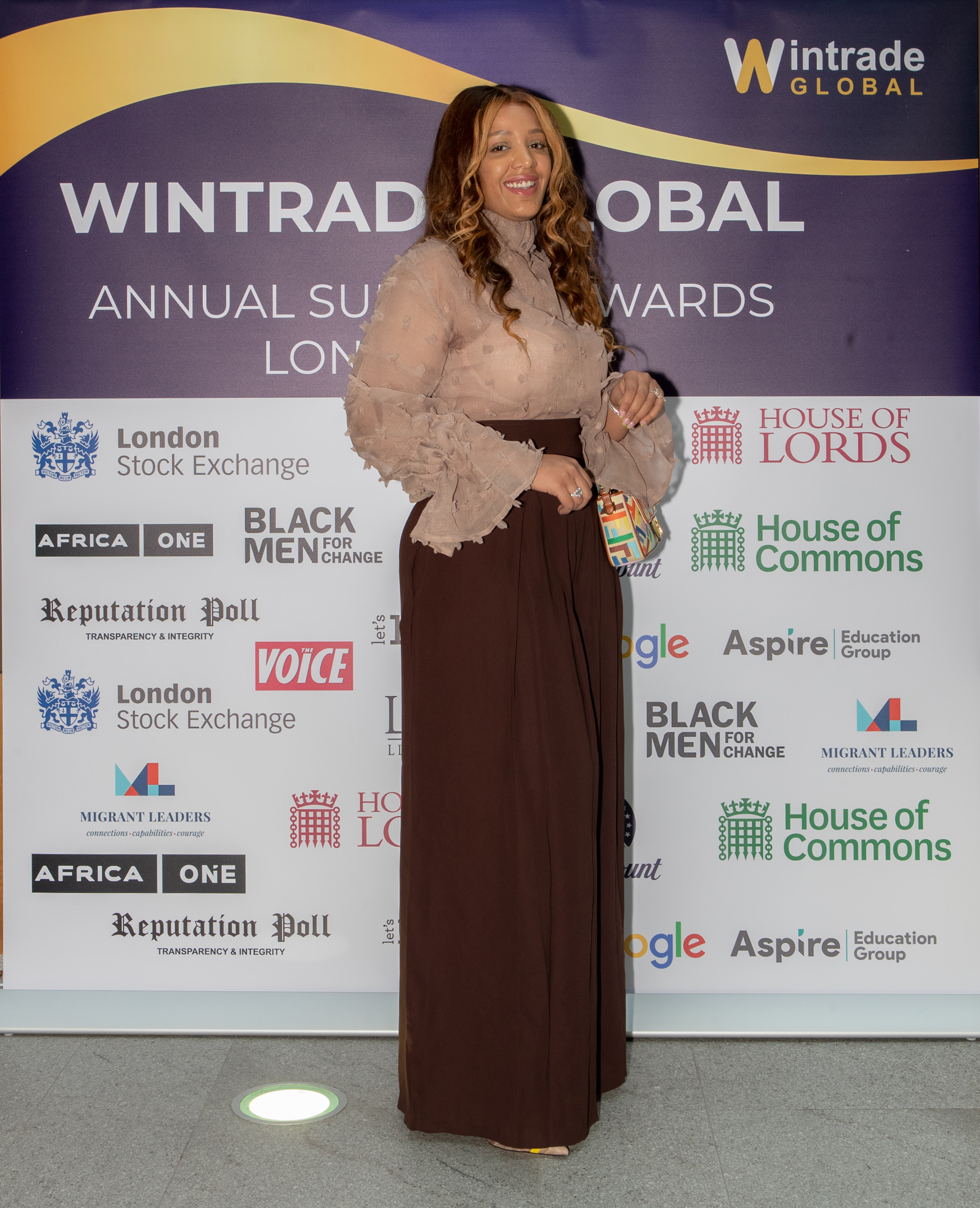 Jenovive Chinyere at a public leadership engagement in London